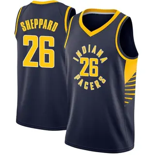 Indiana Pacers Men's Ben Sheppard Navy Swingman Jersey - Icon Edition