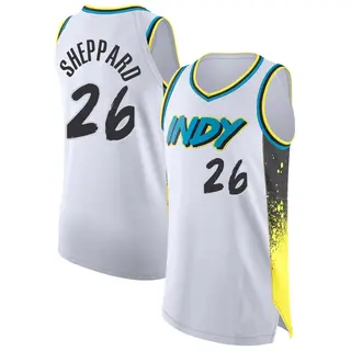 Indiana Pacers Men's Ben Sheppard White Authentic 2024/25 City Edition Jersey