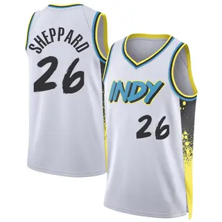 Indiana Pacers Men's Ben Sheppard White Swingman 2024/25 City Edition Jersey