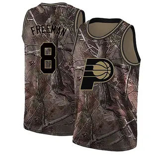 Indiana Pacers Men's Enrique Freeman Camo Swingman Realtree Collection Jersey