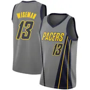 Indiana Pacers Men's James Wiseman Gray Swingman 2018/19 Jersey - City Edition