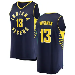 Indiana Pacers Men's James Wiseman Navy Fast Break Jersey - Icon Edition