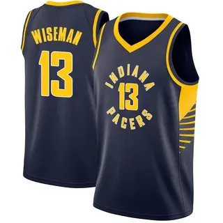 Indiana Pacers Men's James Wiseman Navy Swingman Jersey - Icon Edition