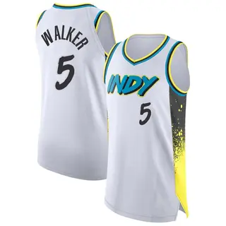 Indiana Pacers Men's Jarace Walker White Authentic 2024/25 City Edition Jersey