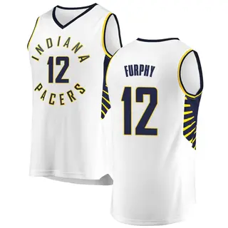 Indiana Pacers Men's Johnny Furphy White Fast Break Jersey - Association Edition