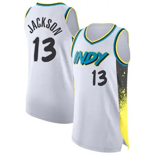 Indiana Pacers Men's Mark Jackson White Authentic 2024/25 City Edition Jersey