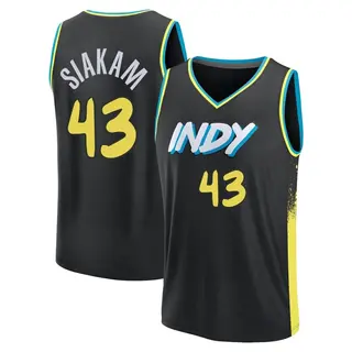 Indiana Pacers Men's Pascal Siakam Black Fast Break 2023/24 City Edition Jersey