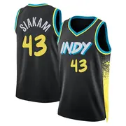 Indiana Pacers Men's Pascal Siakam Black Swingman 2023/24 City Edition Jersey