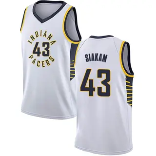 Indiana Pacers Men's Pascal Siakam White Swingman Jersey - Association Edition