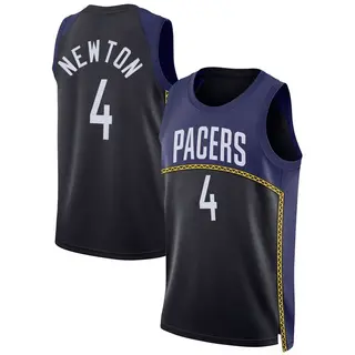 Indiana Pacers Men's Tristen Newton Blue Swingman 2022/23 City Edition Jersey