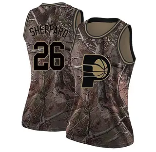 Indiana Pacers Women's Ben Sheppard Camo Swingman Realtree Collection Jersey