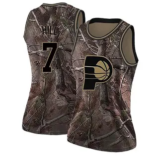 Indiana Pacers Women's George Hill Camo Swingman Realtree Collection Jersey