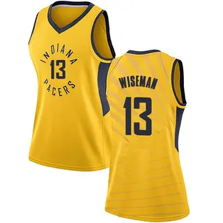 Indiana Pacers Women's James Wiseman Gold Swingman Jersey - Statement Edition