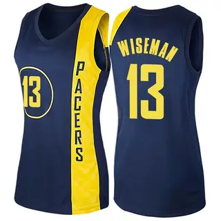 Indiana Pacers Women's James Wiseman Navy Blue Swingman Jersey - City Edition