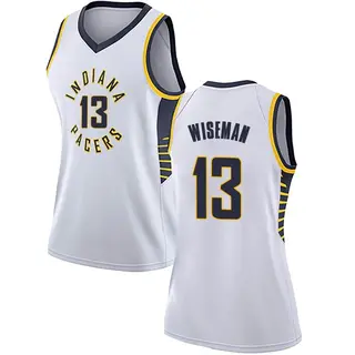 Indiana Pacers Women's James Wiseman White Swingman Jersey - Association Edition