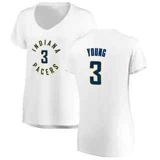 Indiana Pacers Women's Joseph Young White Fast Break Jersey - Association Edition