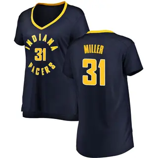 Indiana Pacers Women's Reggie Miller Navy Fast Break Jersey - Icon Edition