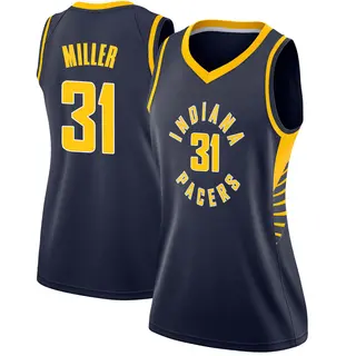 Indiana Pacers Women's Reggie Miller Navy Swingman Jersey - Icon Edition