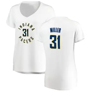 Indiana Pacers Women's Reggie Miller White Fast Break Jersey - Association Edition