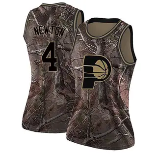 Indiana Pacers Women's Tristen Newton Camo Swingman Realtree Collection Jersey