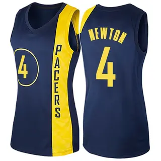 Indiana Pacers Women's Tristen Newton Navy Blue Swingman Jersey - City Edition