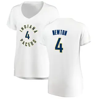 Indiana Pacers Women's Tristen Newton White Fast Break Jersey - Association Edition