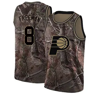 Indiana Pacers Youth Enrique Freeman Camo Swingman Realtree Collection Jersey