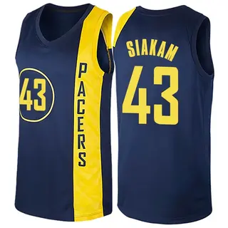 Indiana Pacers Youth Pascal Siakam Navy Blue Swingman Jersey - City Edition