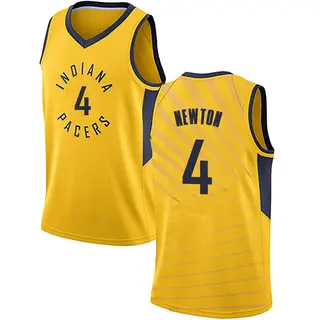 Indiana Pacers Youth Tristen Newton Gold Swingman Jersey - Statement Edition