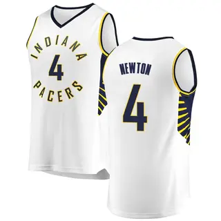 Indiana Pacers Youth Tristen Newton White Fast Break Jersey - Association Edition